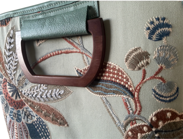 Floral Embroidered ~ "Tote-All-In-Style" (IN PROCESS) - Image 5